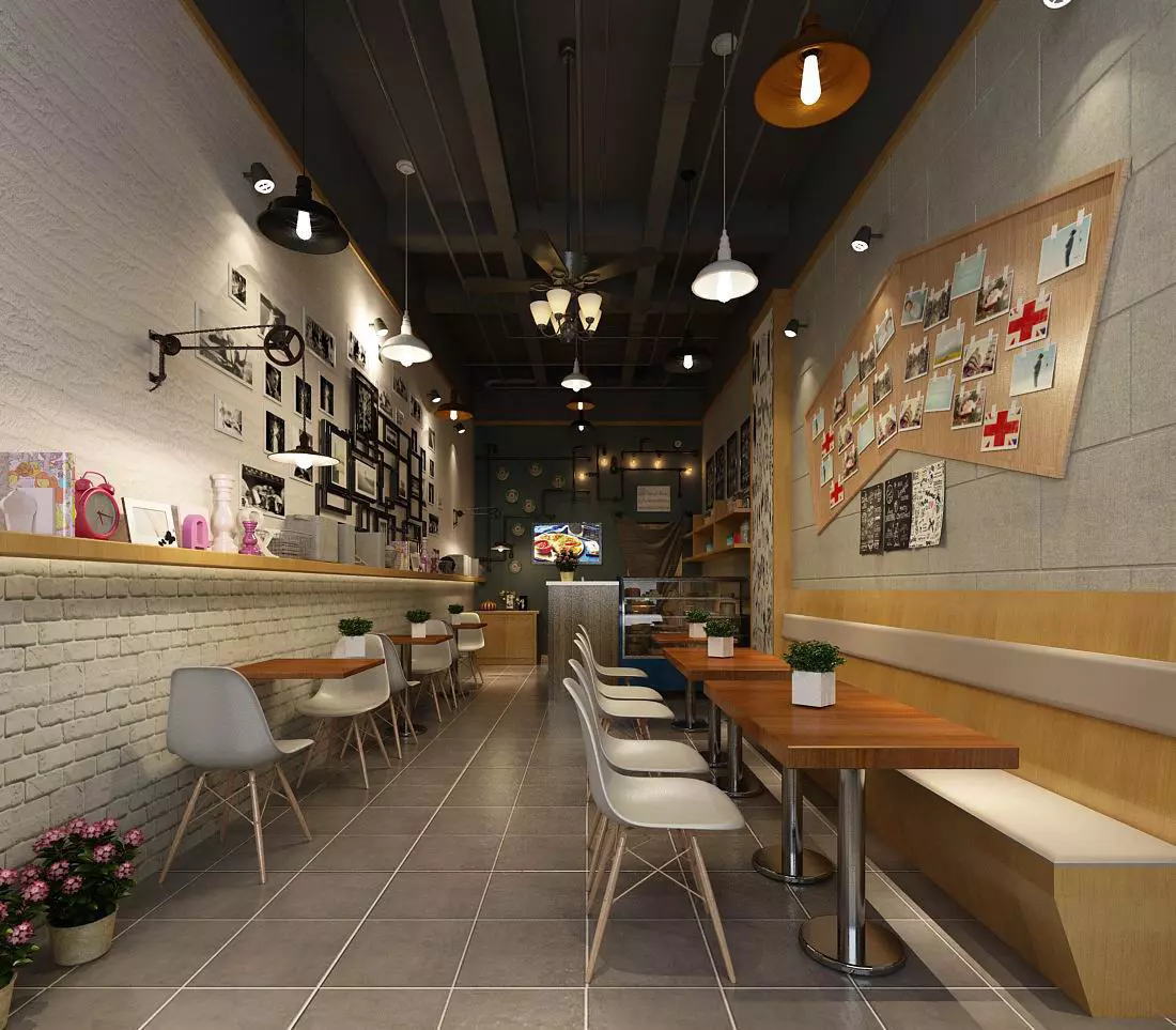 Business - Food Beverage 7-056 3D model_0