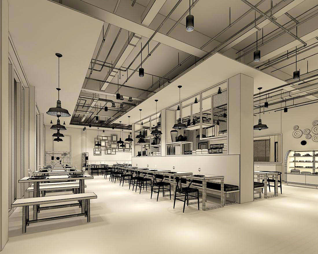 Business - Food Beverage 7-057 3D model_5