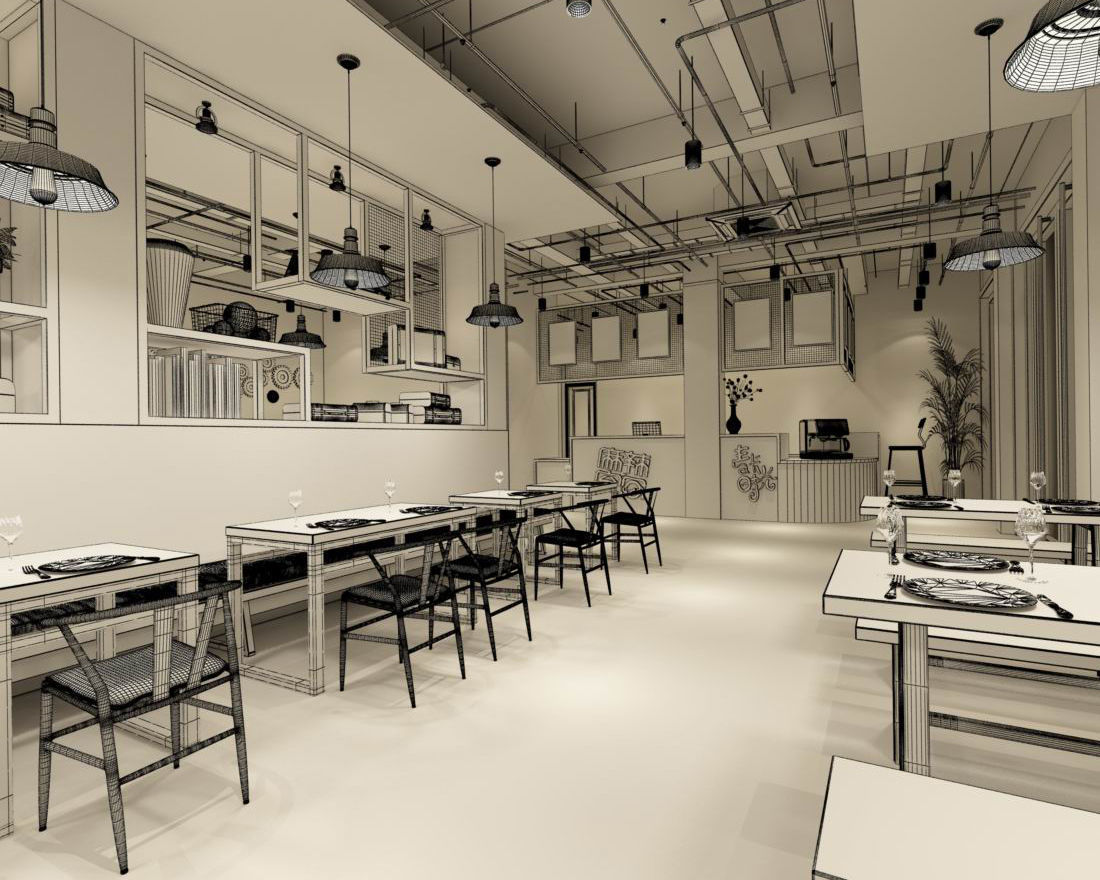 Business - Food Beverage 7-057 3D model_7