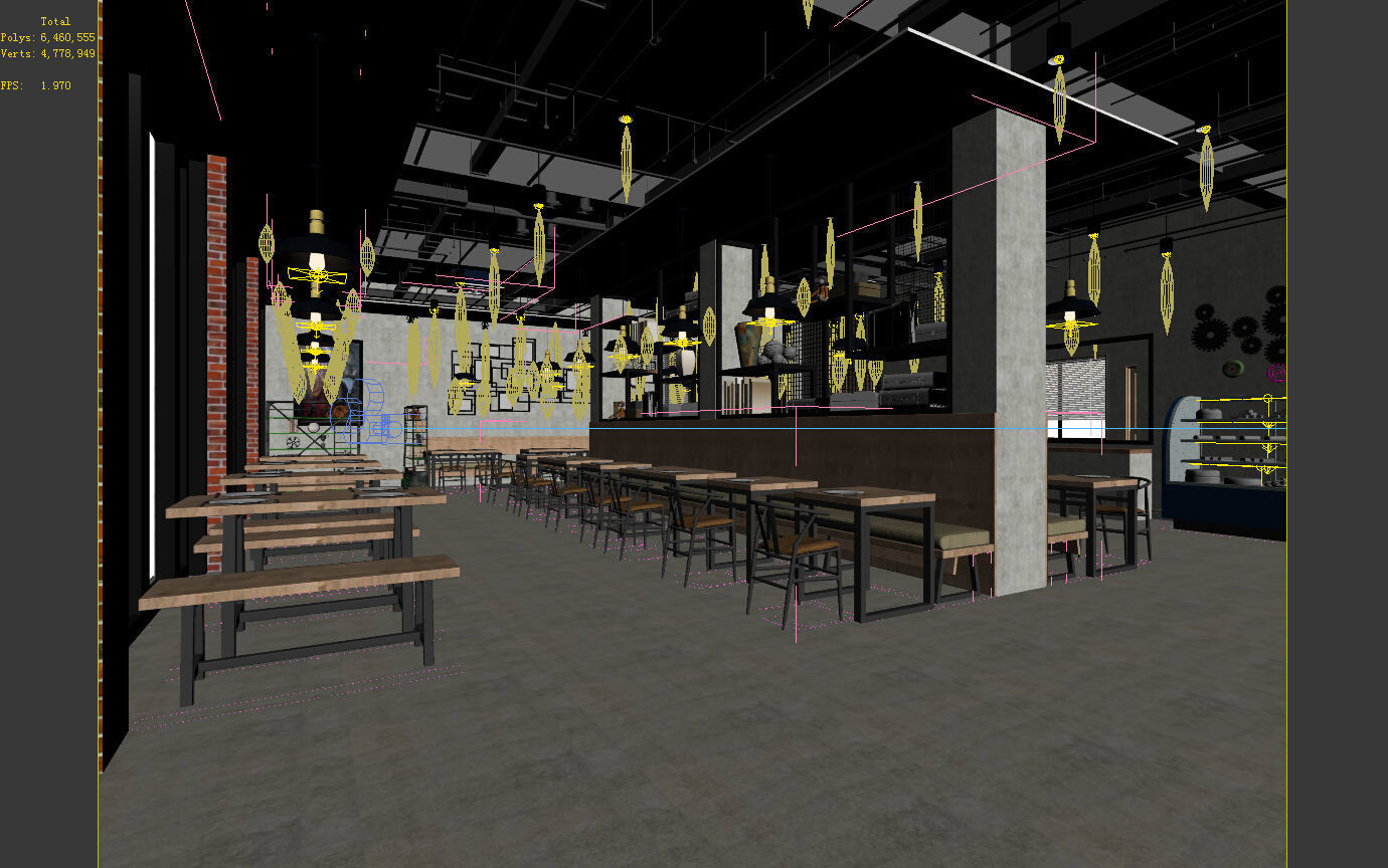 Business - Food Beverage 7-057 3D model_9