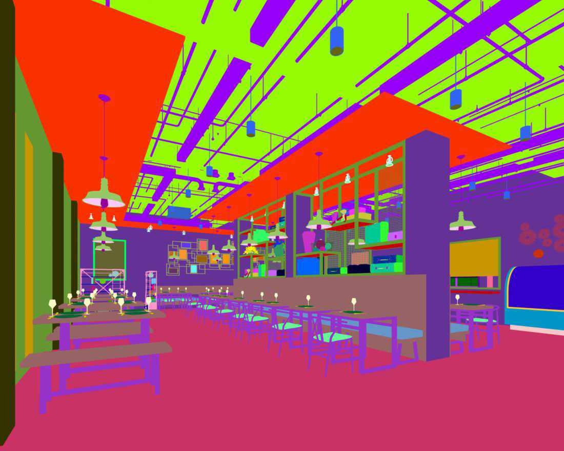 Business - Food Beverage 7-057 3D model_8