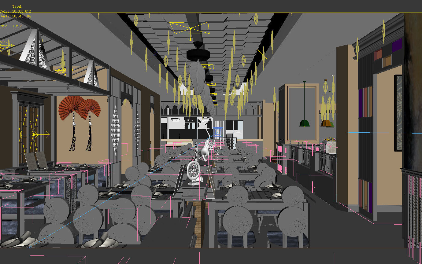 Business - Food Beverage 7-062 3D model_4