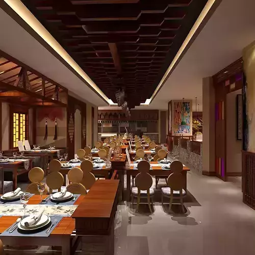 Business - Food Beverage 7-062 3D model