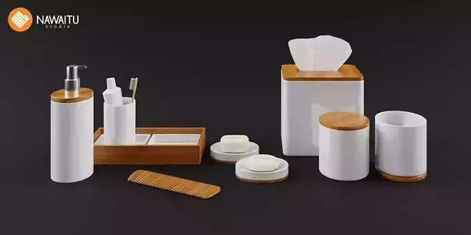 Nawaitu Studio Models Volume 01 Bathroom Accessories 02
