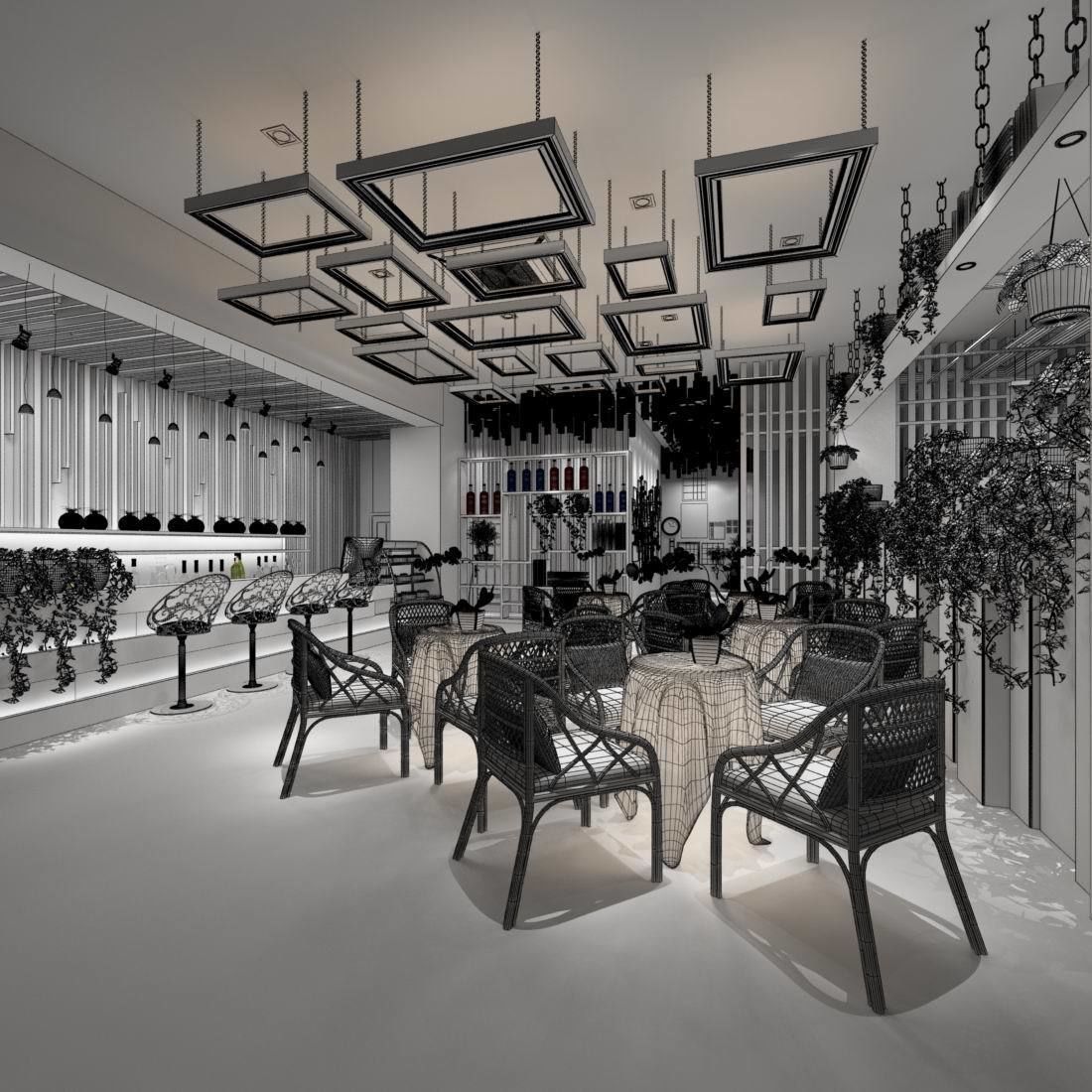 Business - Food Beverage 7-068 3D model_4