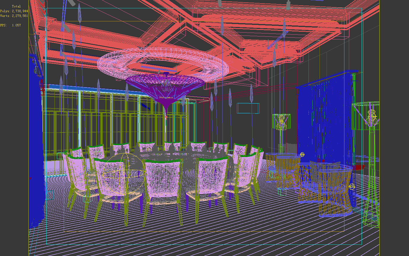 Business - Food Beverage 7-080 3D model_2