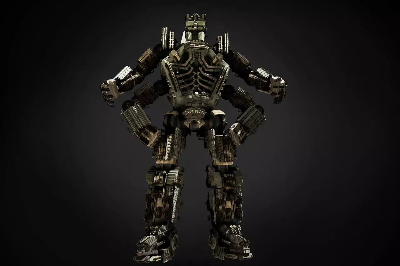 mech character 3D 3D model