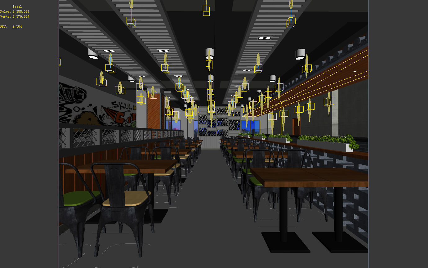 Business - Food Beverage 7-096 3D model_3