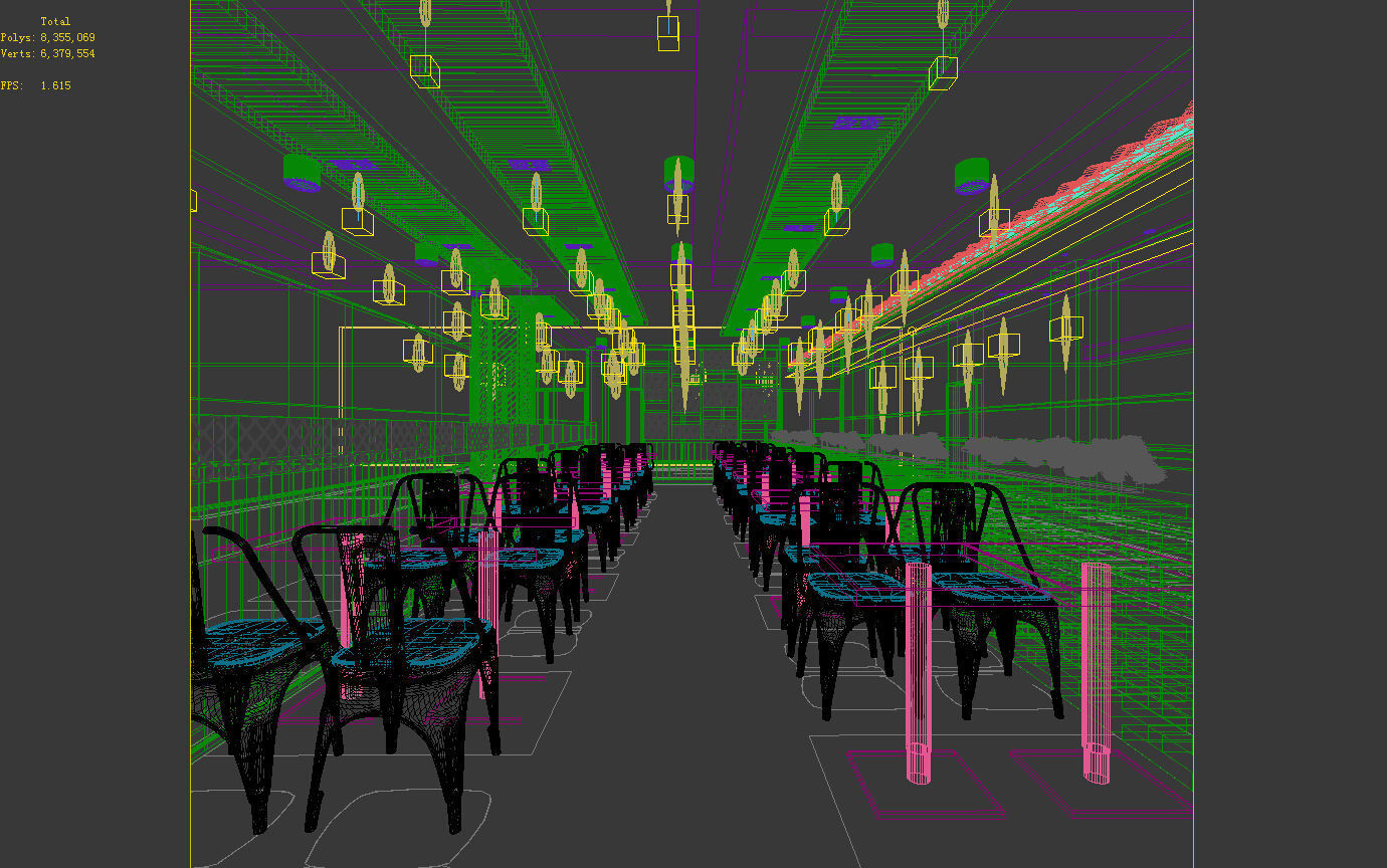 Business - Food Beverage 7-096 3D model_4