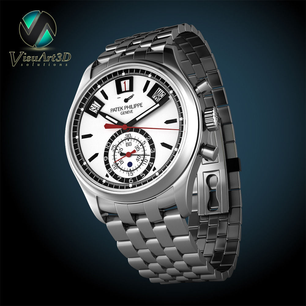 Patek Philippe Complications 3D model_12