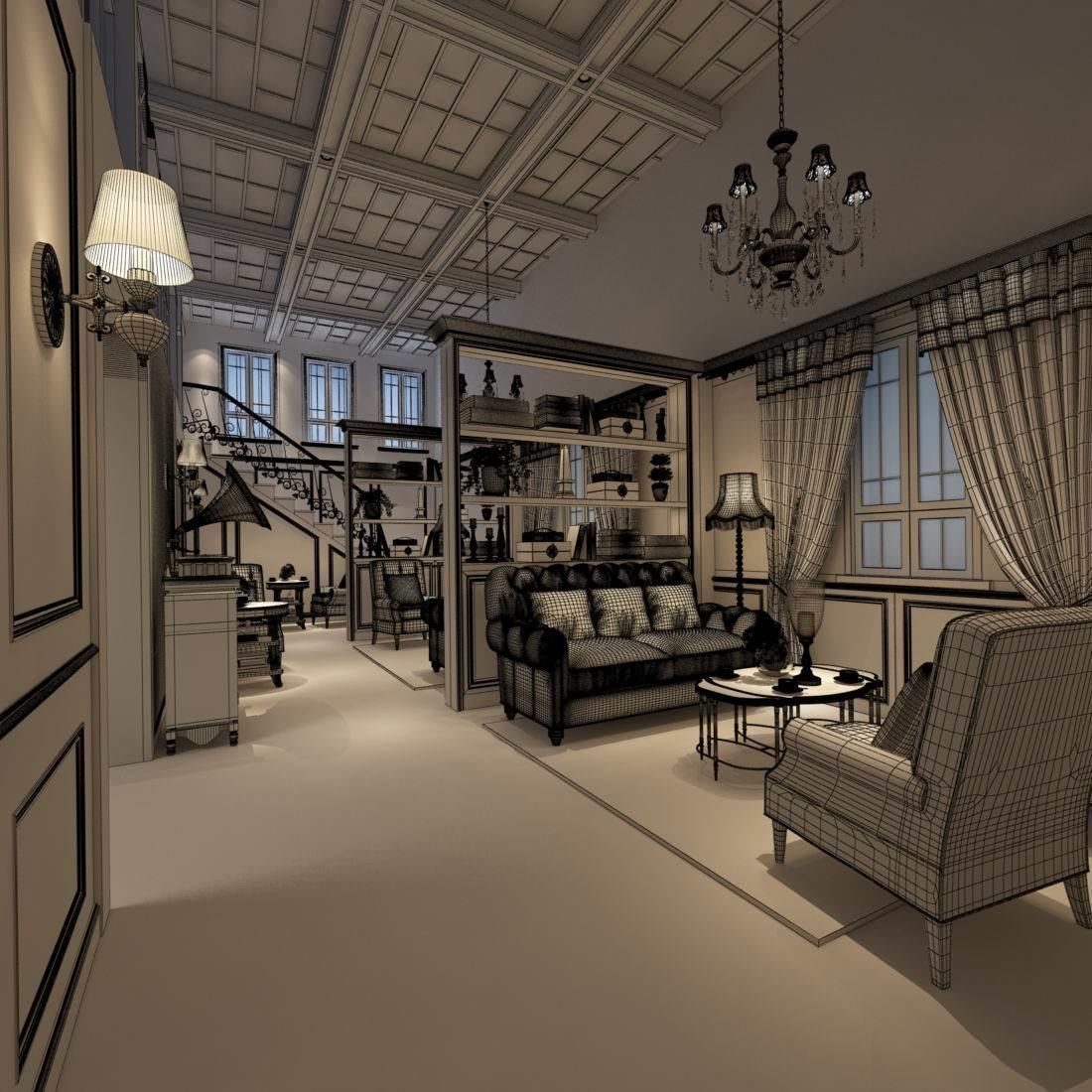 Business - Food Beverage 7-0124 3D model_2