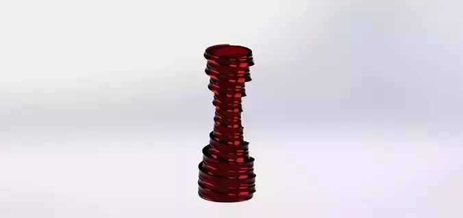 tornado vase 3D print model