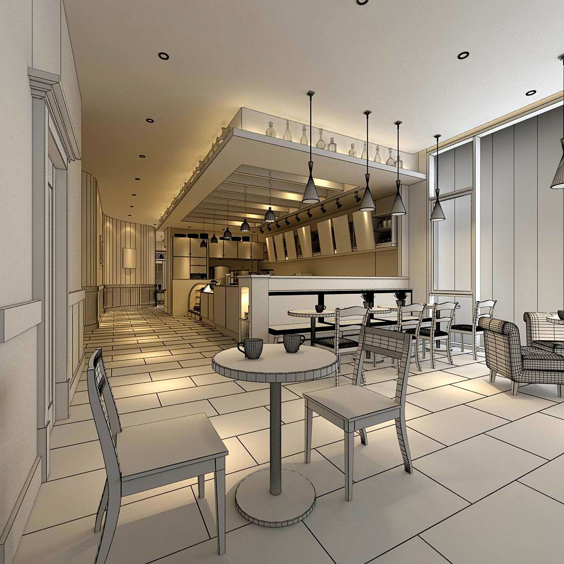 Business - Retail - Shop 9425 3D model_3