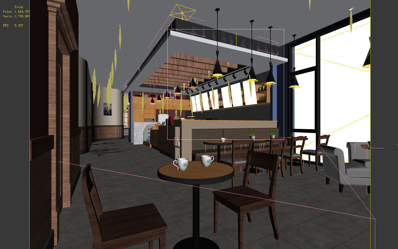 Business - Retail - Shop 9425 3D model_4