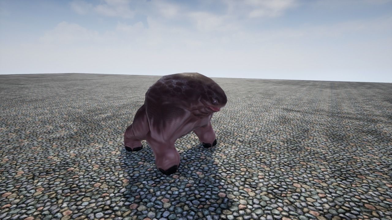 Hipomut animal Free low-poly 3D model_17