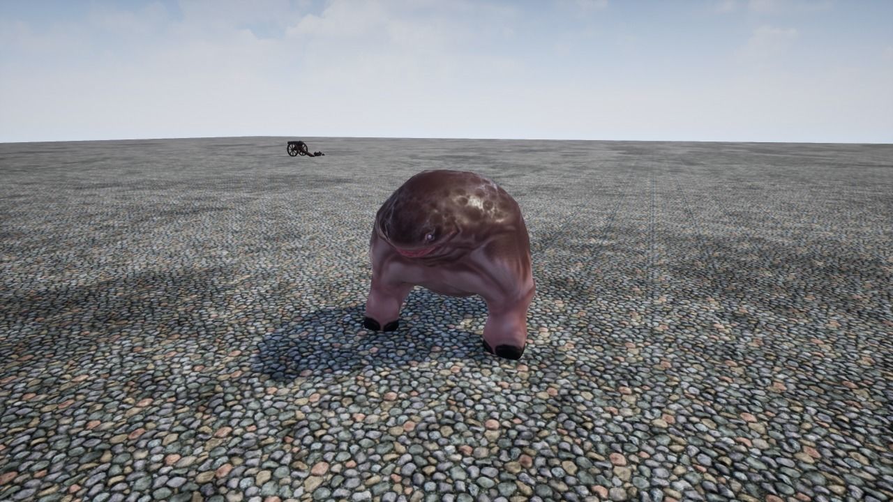 Hipomut animal Free low-poly 3D model_18