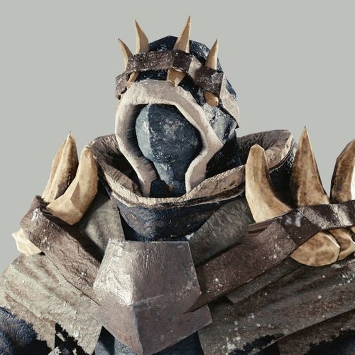 Arctic Armorset Low-poly 3D model