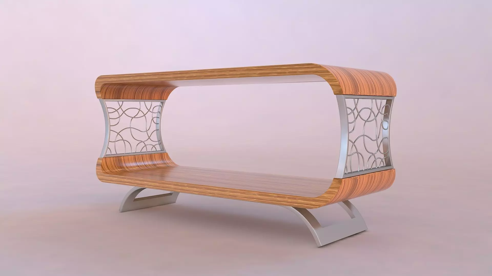 Simple small coffee table Free 3D model