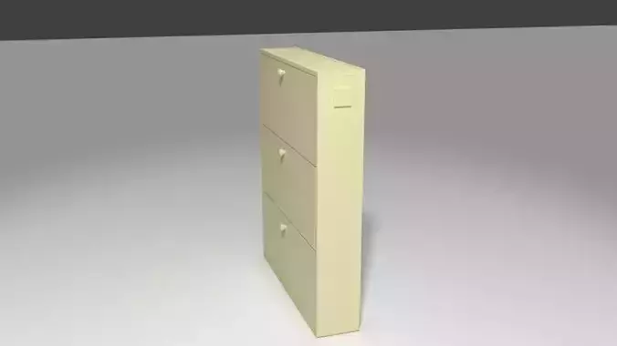 furniture cabinet with two drawers