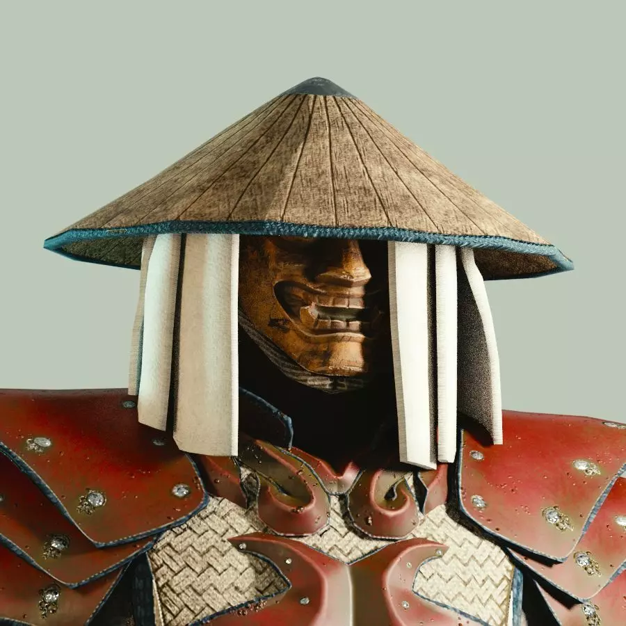 Eastern Armorset Low-poly 3D model_0