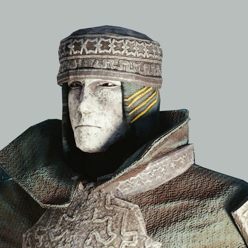 Faith Armorset Low-poly 3D model