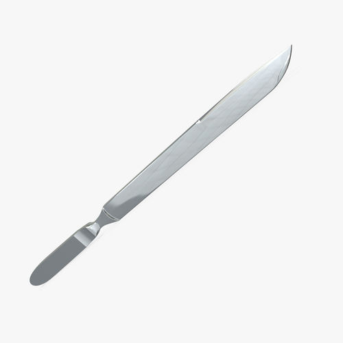 Amputation Knife Low-poly 3D model