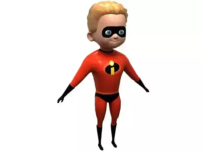 dash 3d incredibles character