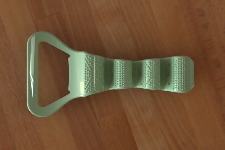 Bottle Opener 3D print model_4