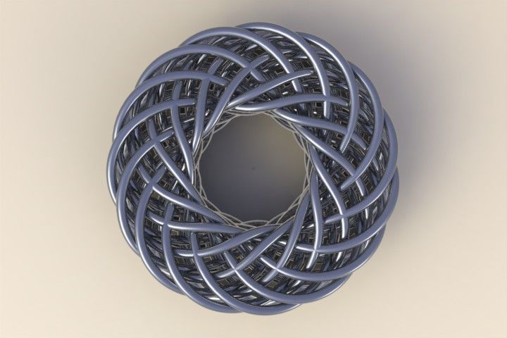 Mathematical art 3D print model_1