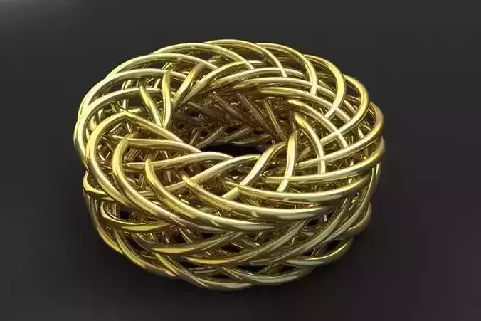 Mathematical art 3D print model