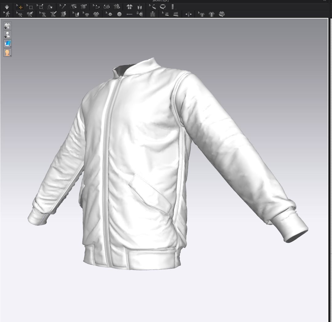 Jacket adidas bomber 3D model_20
