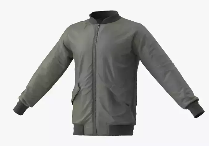 Jacket adidas bomber 3D model