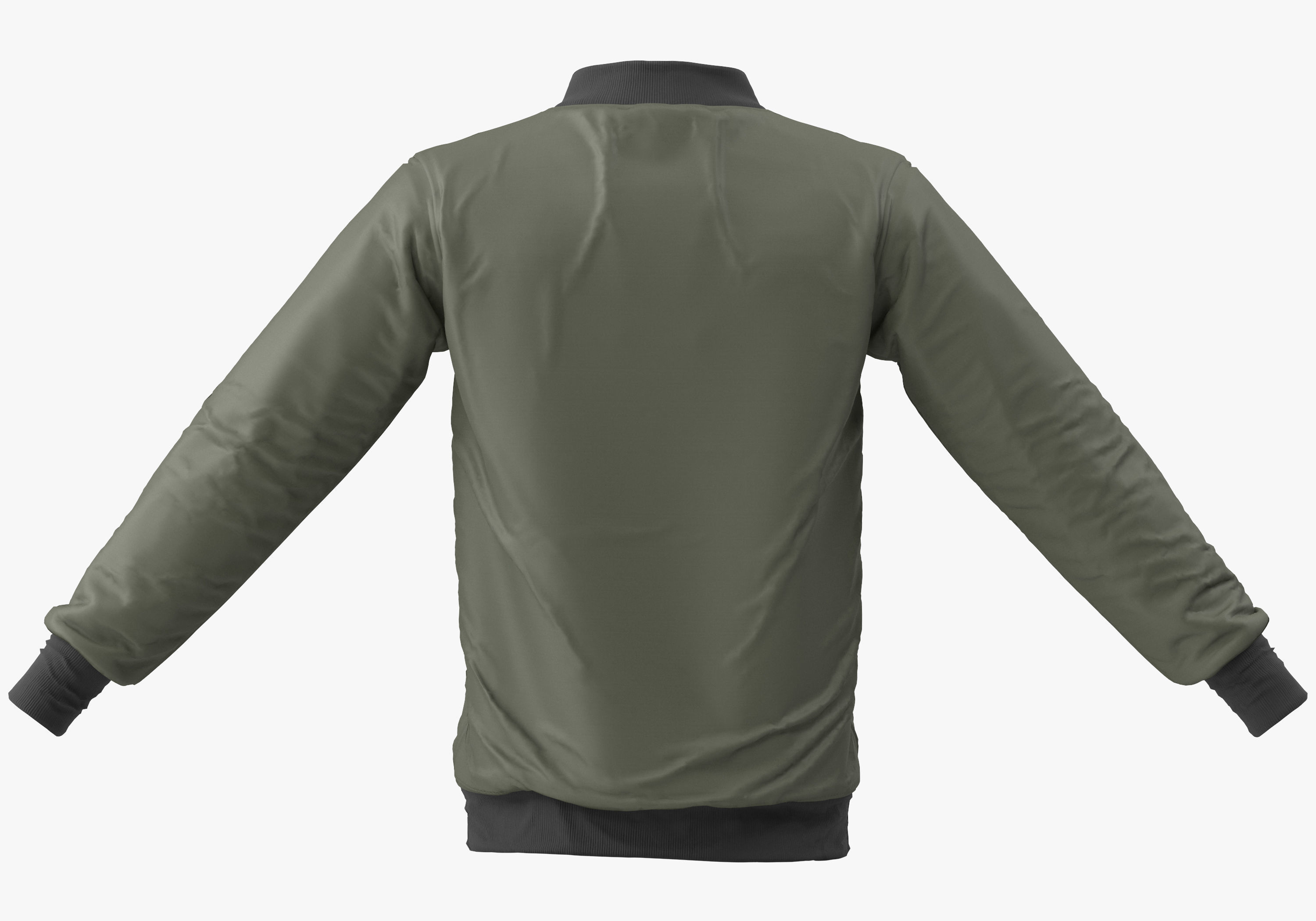 Jacket adidas bomber 3D model_3