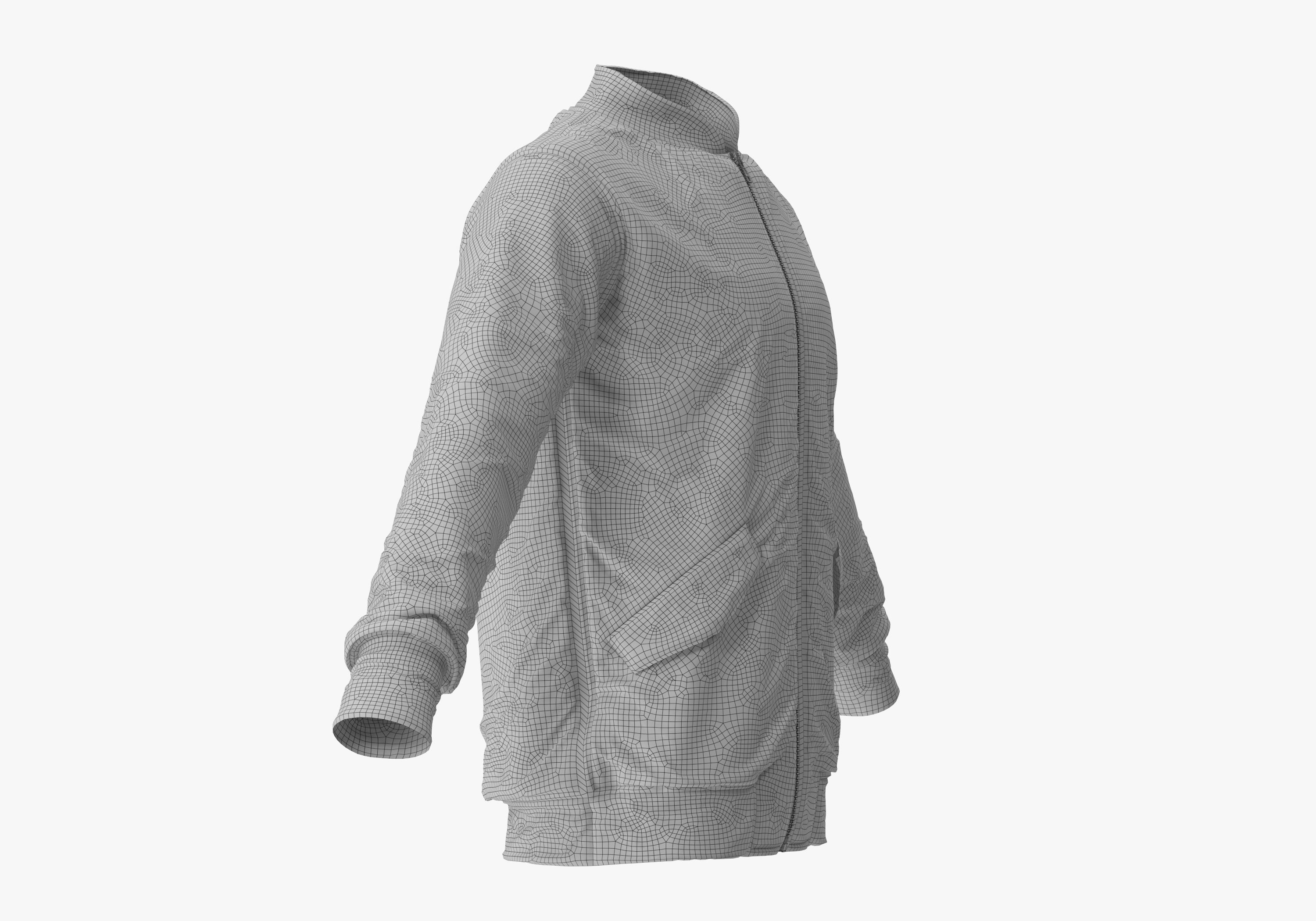 Jacket adidas bomber 3D model_13