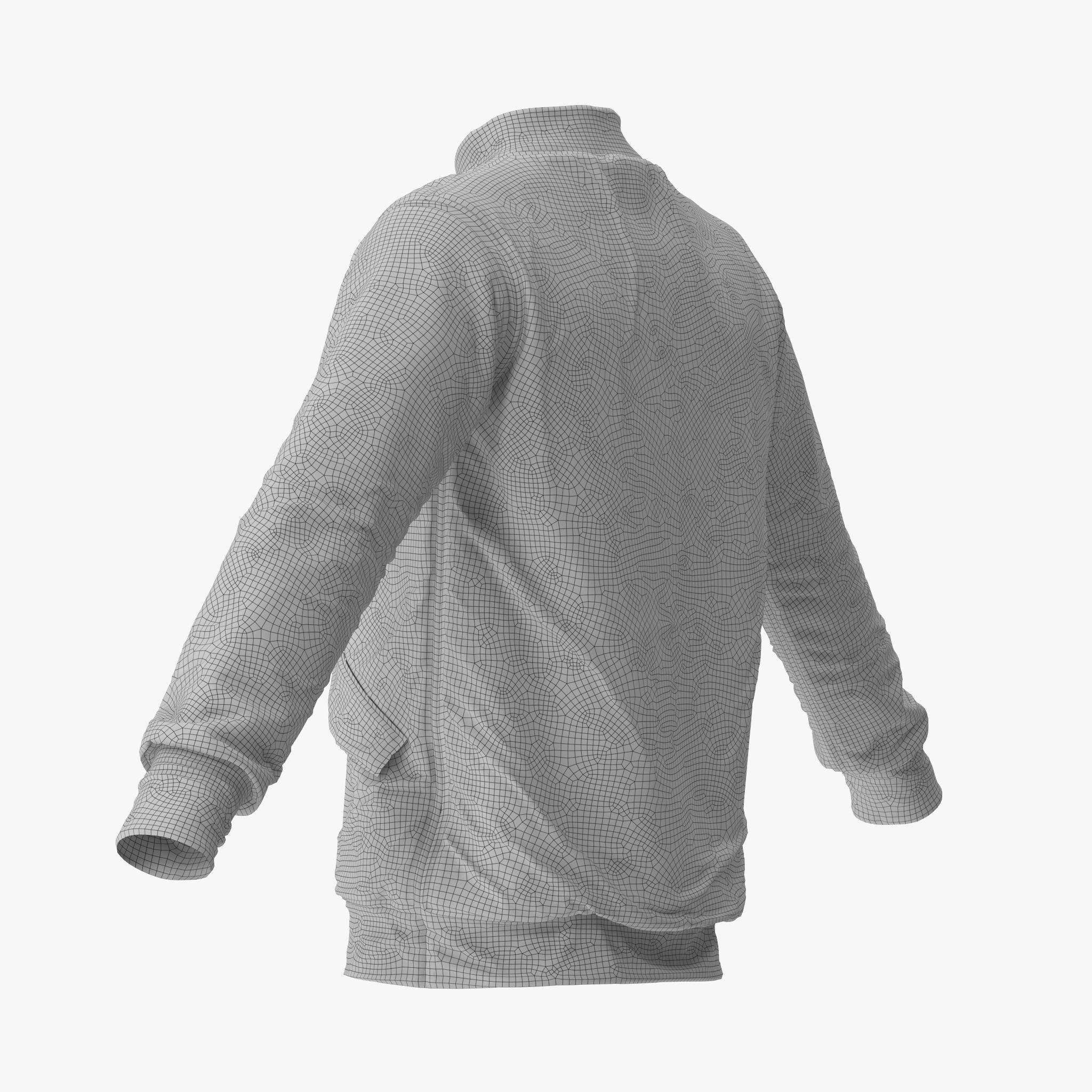 Jacket adidas bomber 3D model_14