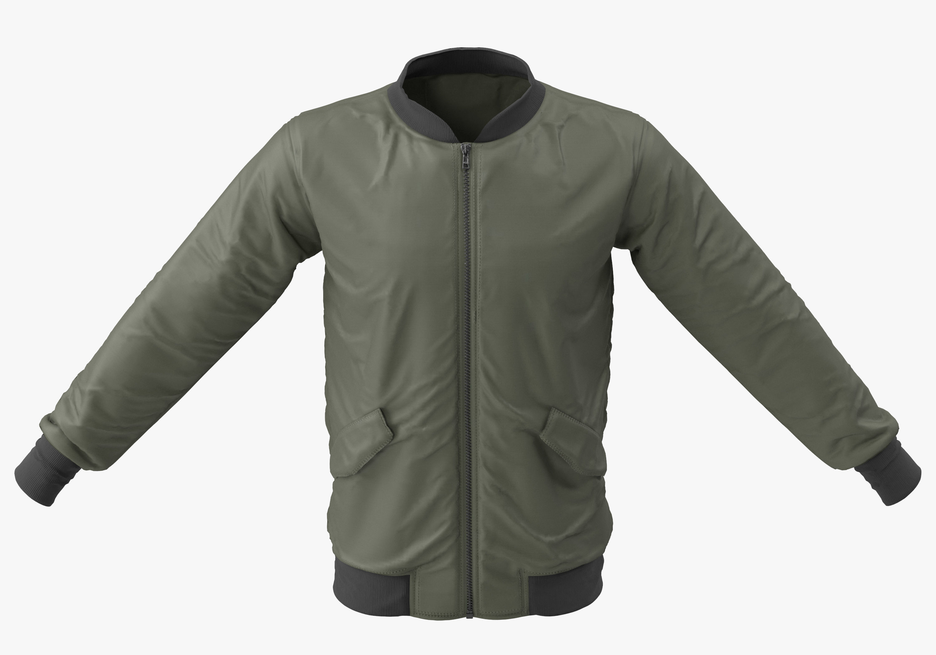 Jacket adidas bomber 3D model_9