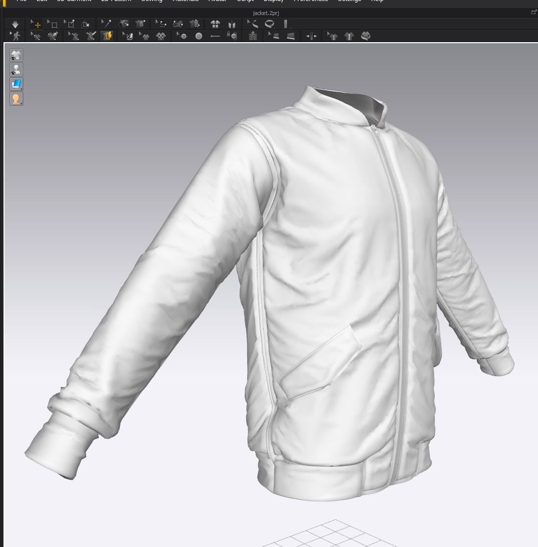 Jacket adidas bomber 3D model_18