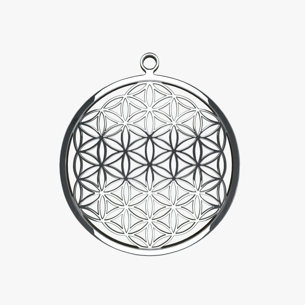 Flower Of Life Low-poly 3D model_0