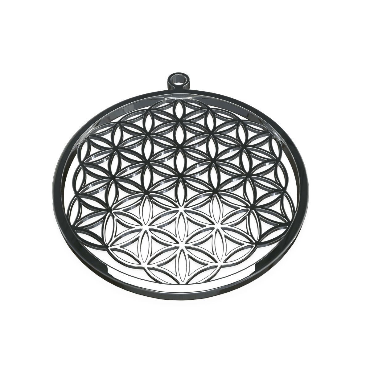 Flower Of Life Low-poly 3D model_1