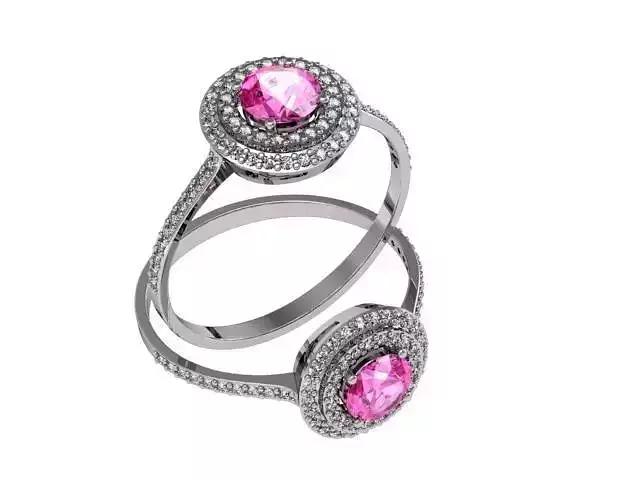 Ring rosy set 3D print model