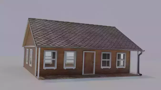 Wooden house PBR