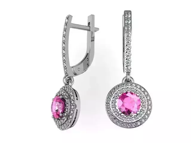 Earrings  rosy set 