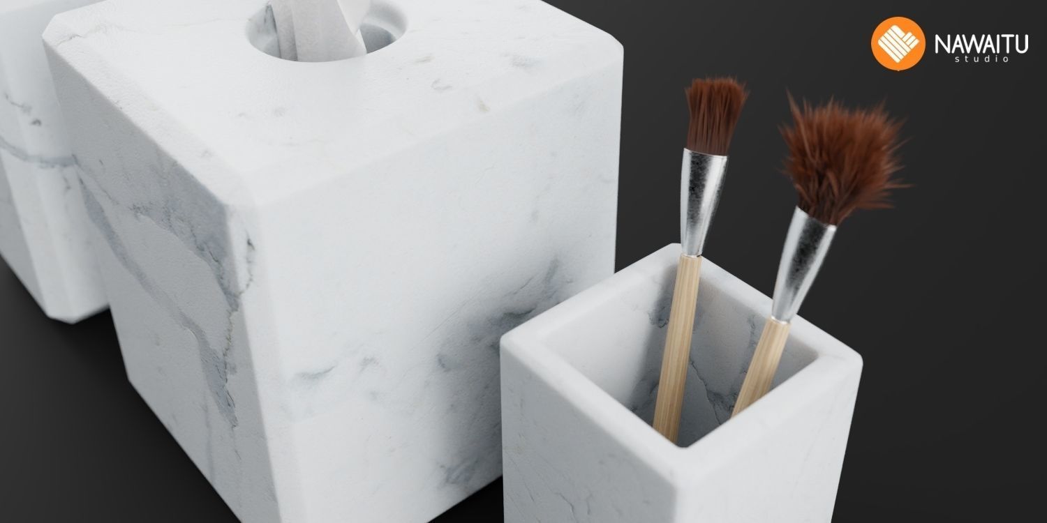Nawaitu Studio Models Volume 01 Bathroom Accessories 04 3D model_2