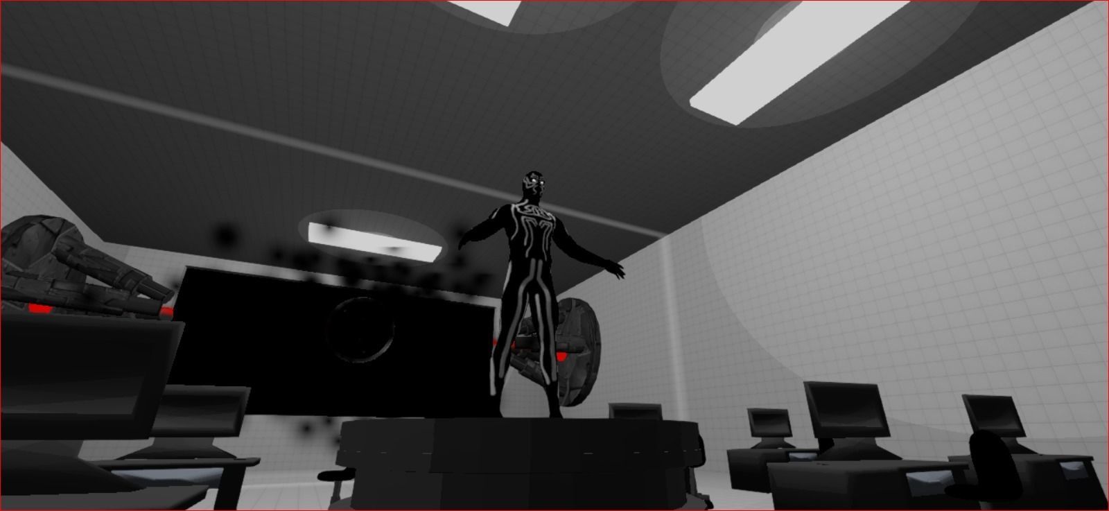 Shadow Demon Low-poly 3D model_2