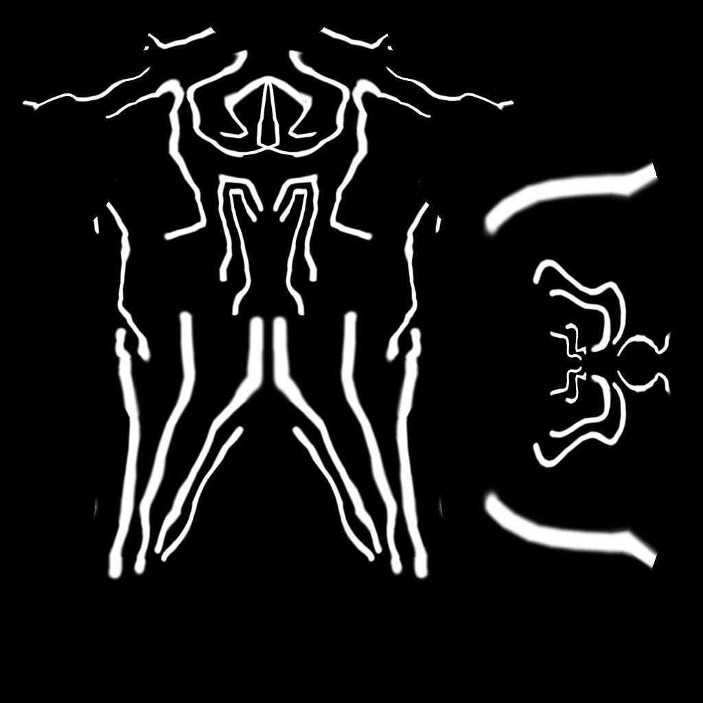 Shadow Demon Low-poly 3D model_4