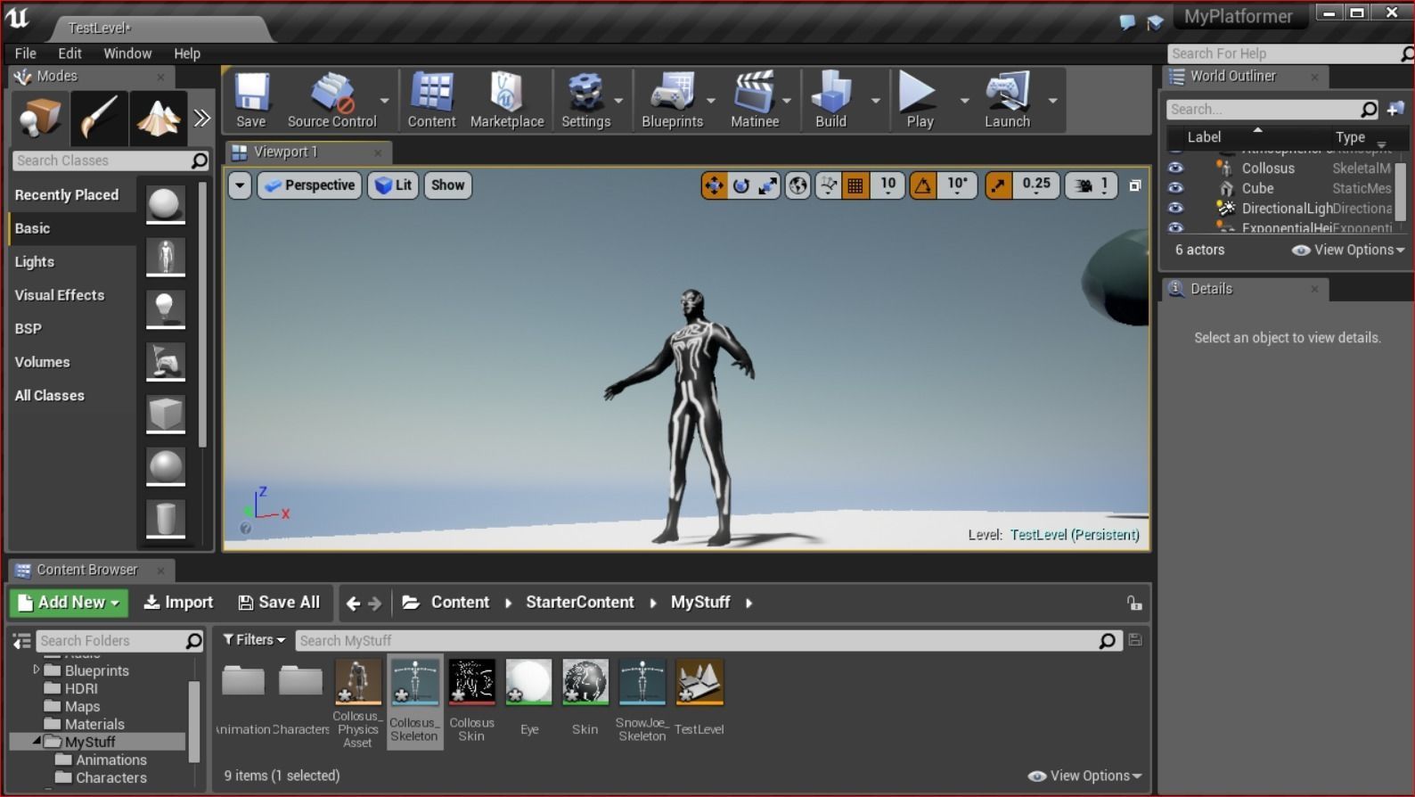 Shadow Demon Low-poly 3D model_3
