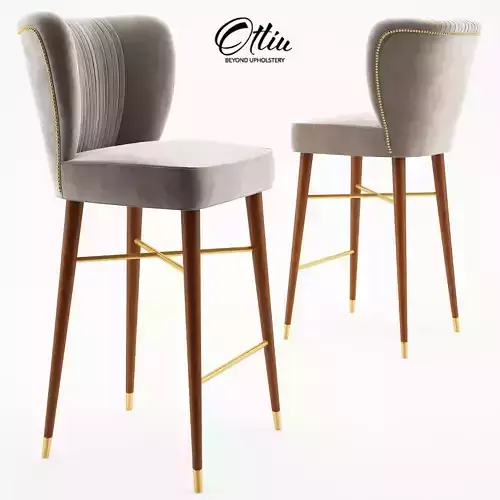 Visconti contemporary bar chair by ottiu