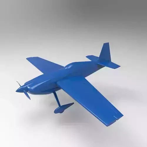 3D STL model of a plane 3D model