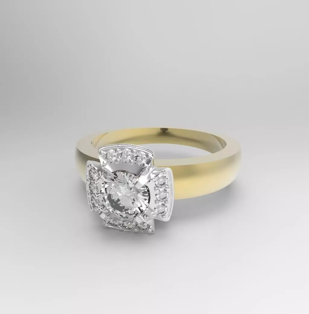 Engagement Ring - Woman Free 3D print model