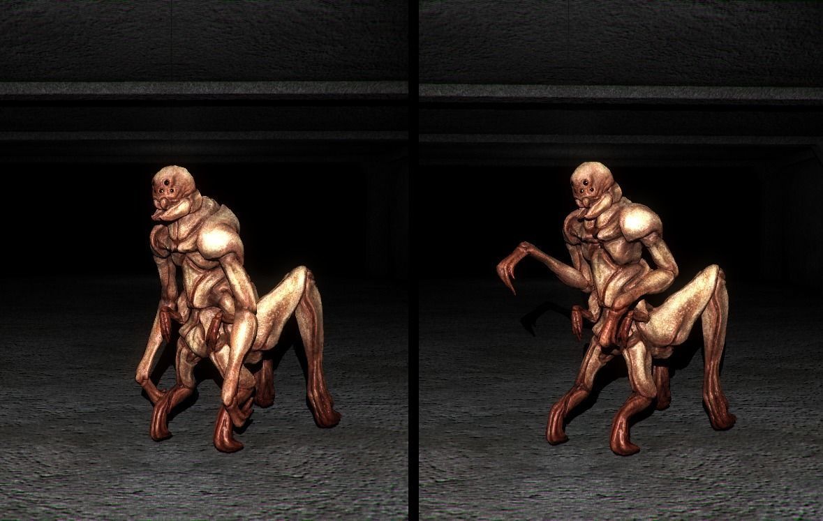 Fantastic Creature 1 Low-poly 3D model_3